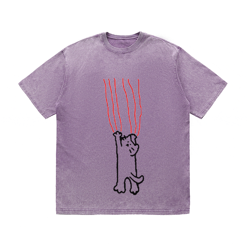 RDMCLOTHINGART tapestry hoodie SLOGAN HEAVY COTTON TEES-9675