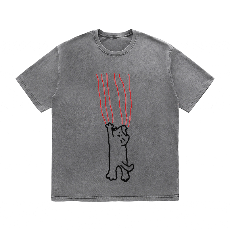 RDMCLOTHINGART tapestry hoodie SLOGAN HEAVY COTTON TEES-9675