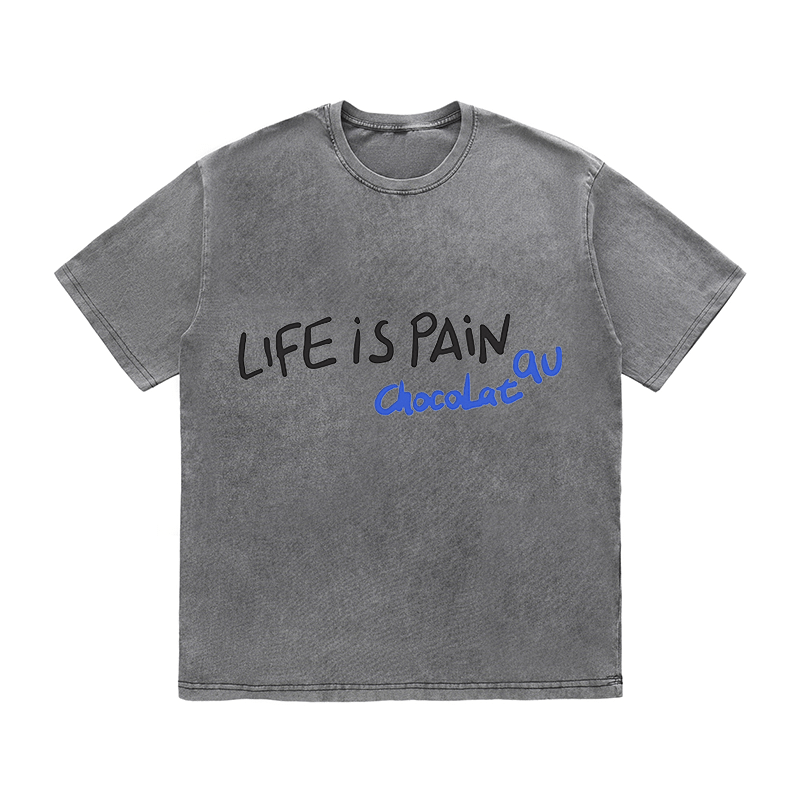 RDMCLOTHINGART tapestry hoodie SLOGAN HEAVY COTTON TEES-9680