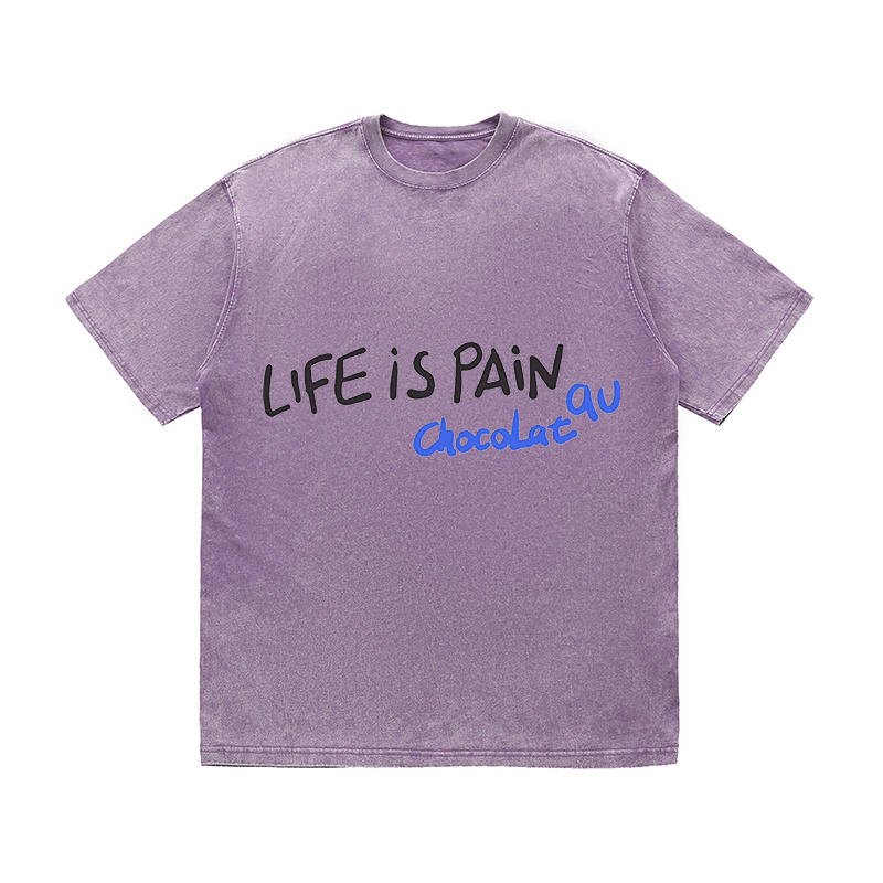 RDMCLOTHINGART tapestry hoodie SLOGAN HEAVY COTTON TEES-9680