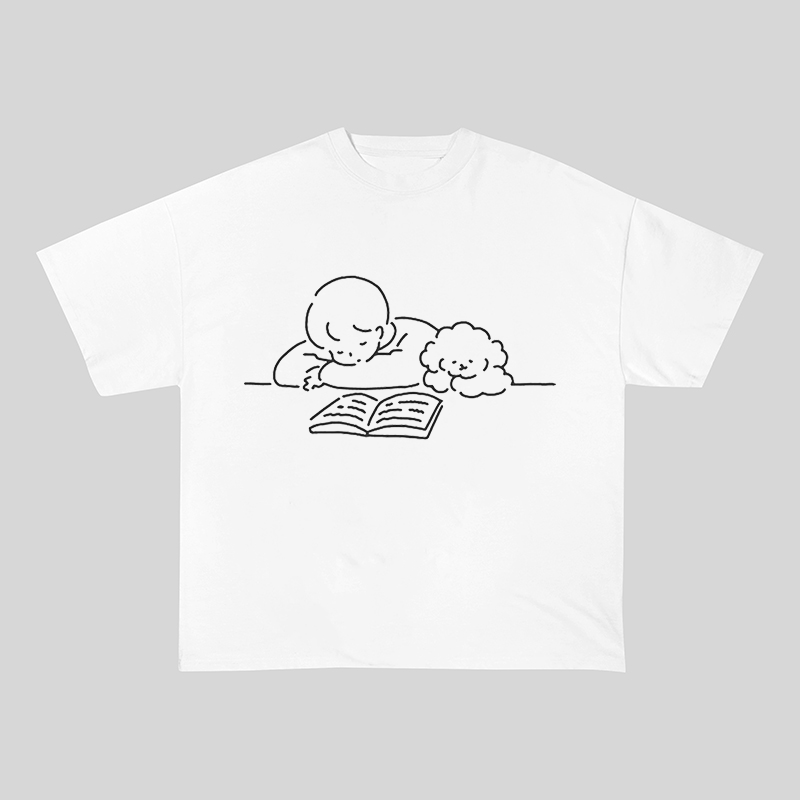 RDMCLOTHINGART tapestry hoodie SLOGAN HEAVY COTTON TEES-9683