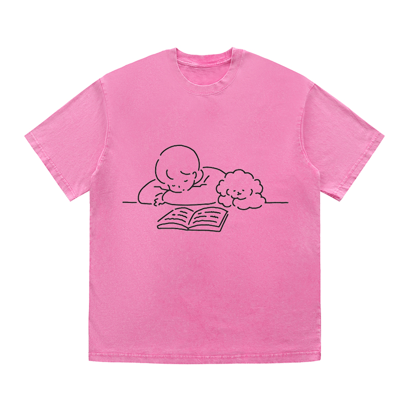 RDMCLOTHINGART tapestry hoodie SLOGAN HEAVY COTTON TEES-9683