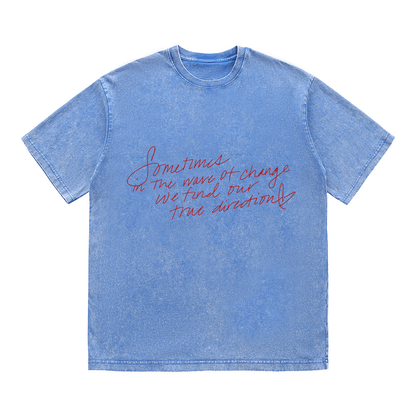 RDMCLOTHINGART tapestry hoodie SLOGAN HEAVY COTTON TEES-9691