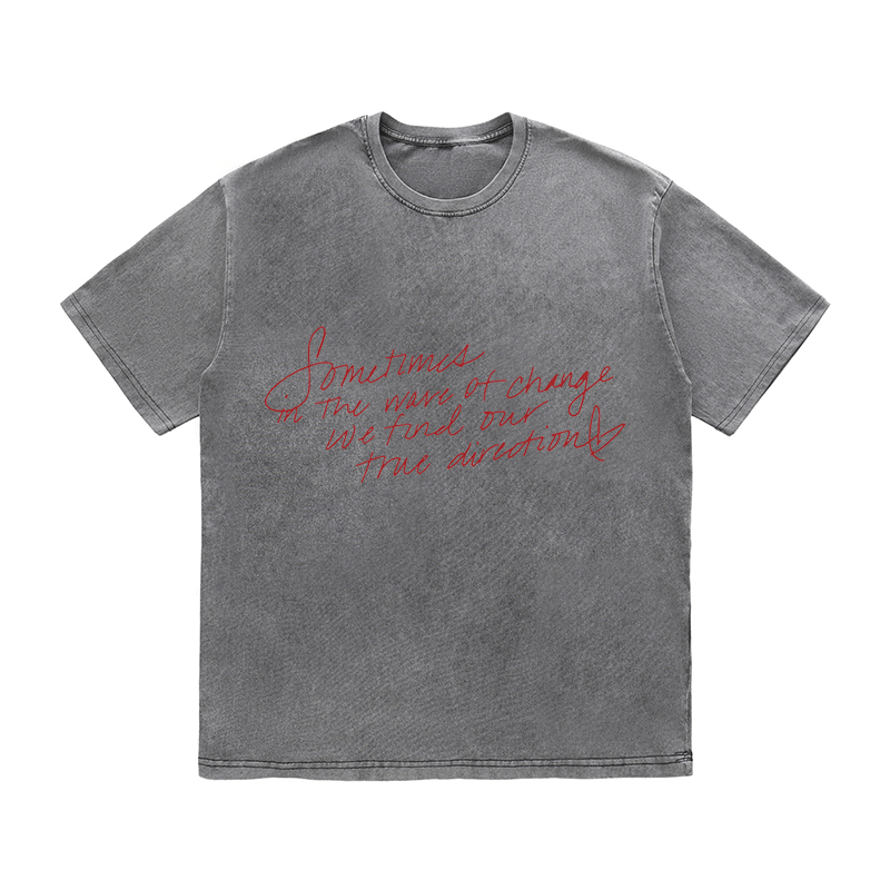 RDMCLOTHINGART tapestry hoodie SLOGAN HEAVY COTTON TEES-9691
