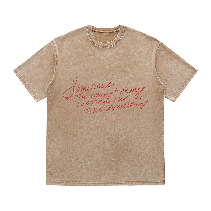 RDMCLOTHINGART tapestry hoodie SLOGAN HEAVY COTTON TEES-9691