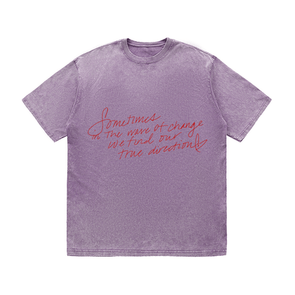 RDMCLOTHINGART tapestry hoodie SLOGAN HEAVY COTTON TEES-9691
