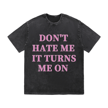 RDMCLOTHINGART tapestry hoodie SLOGAN HEAVY COTTON TEES-9693