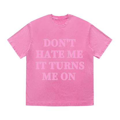 RDMCLOTHINGART tapestry hoodie SLOGAN HEAVY COTTON TEES-9693