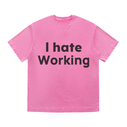 RDMCLOTHINGART tapestry hoodie SLOGAN HEAVY COTTON TEES-9699