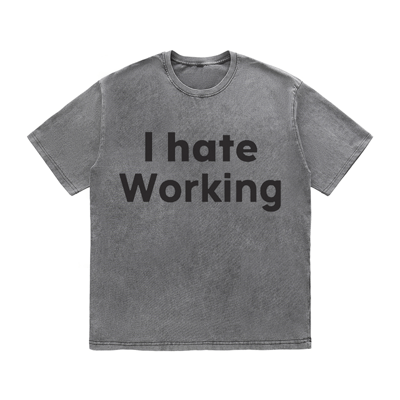 RDMCLOTHINGART tapestry hoodie SLOGAN HEAVY COTTON TEES-9699