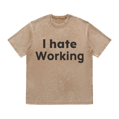 RDMCLOTHINGART tapestry hoodie SLOGAN HEAVY COTTON TEES-9699