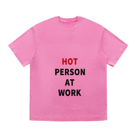 RDMCLOTHINGART tapestry hoodie SLOGAN HEAVY COTTON TEES-9705