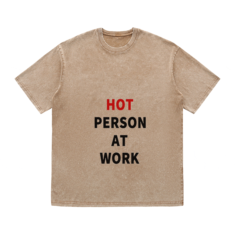 RDMCLOTHINGART tapestry hoodie SLOGAN HEAVY COTTON TEES-9705