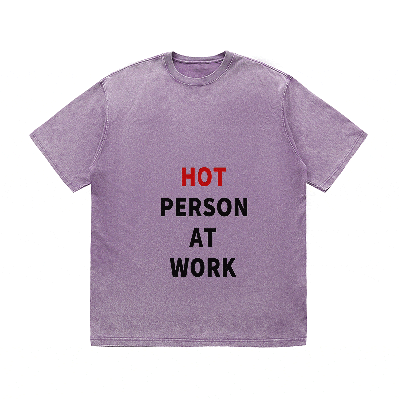 RDMCLOTHINGART tapestry hoodie SLOGAN HEAVY COTTON TEES-9705