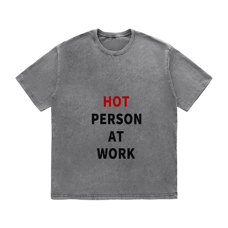 RDMCLOTHINGART tapestry hoodie SLOGAN HEAVY COTTON TEES-9705