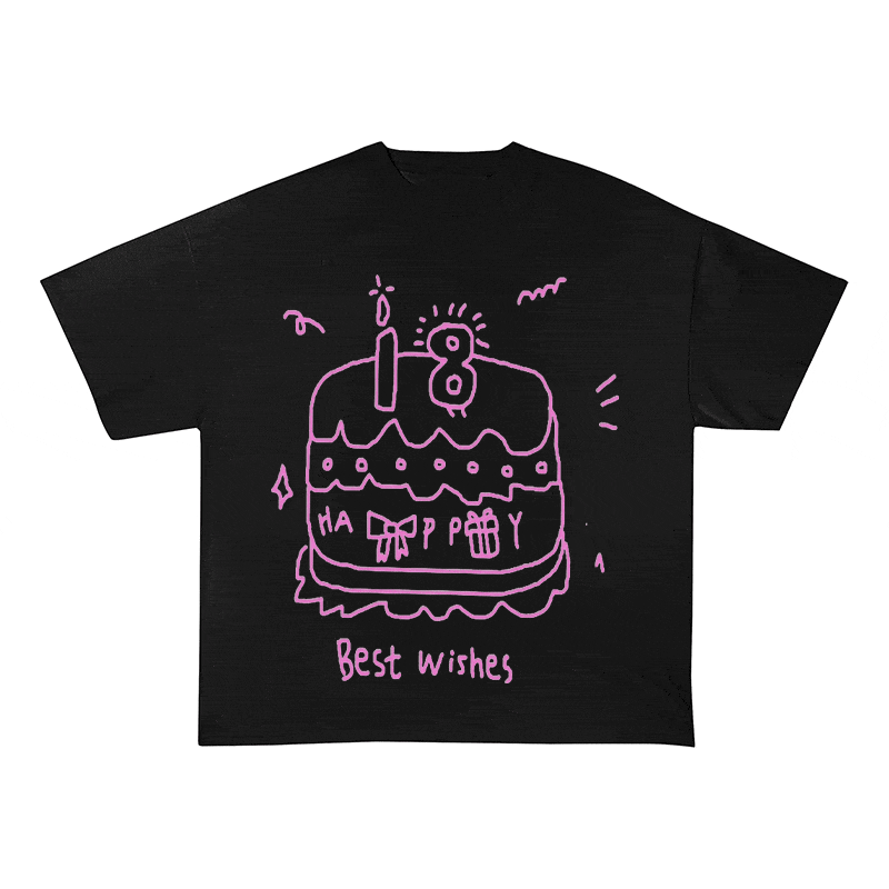 RDMCLOTHINGART tapestry hoodie SLOGAN HEAVY COTTON TEES-9707