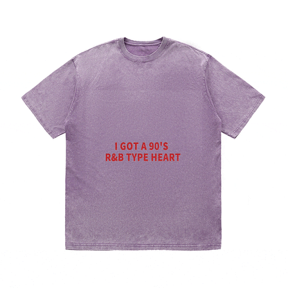 RDMCLOTHINGART tapestry hoodie SLOGAN HEAVY COTTON TEES-9708