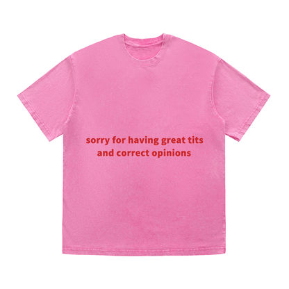 RDMCLOTHINGART tapestry hoodie SLOGAN HEAVY COTTON TEES-9714