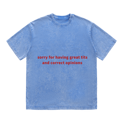 RDMCLOTHINGART tapestry hoodie SLOGAN HEAVY COTTON TEES-9714