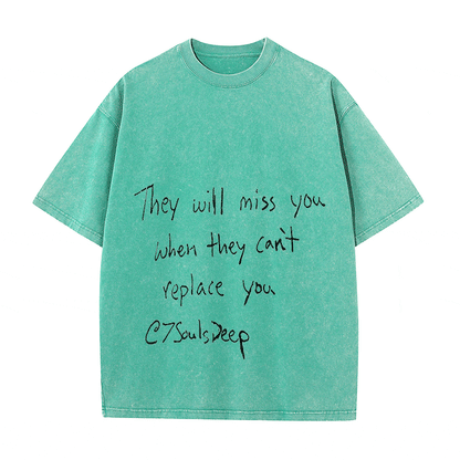 RDMCLOTHINGART tapestry hoodie SLOGAN HEAVY COTTON TEES-9717