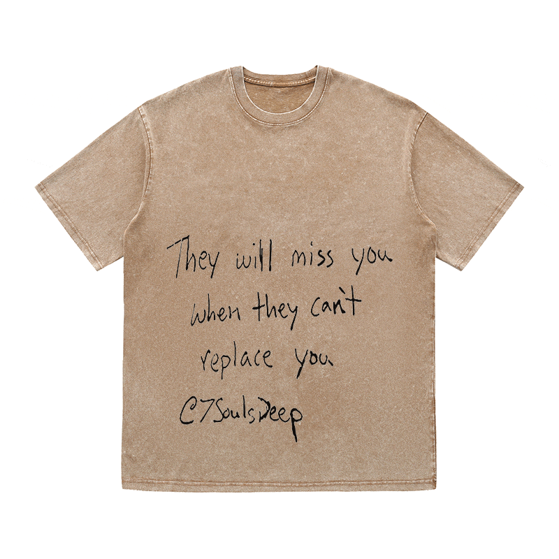 RDMCLOTHINGART tapestry hoodie SLOGAN HEAVY COTTON TEES-9717