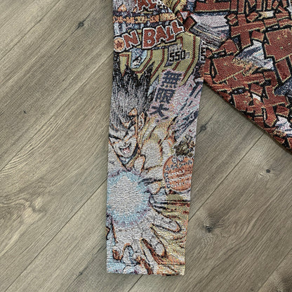 SON GOKU TAPESTRY HOODIE - RDMCLOTHINGART