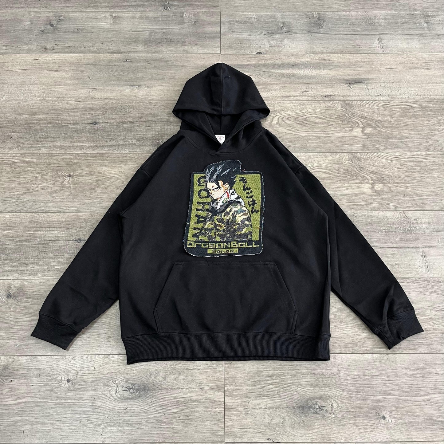 SONGOHAN TAPESTRY PATCH HOODIE-9067 - RDMCLOTHINGART