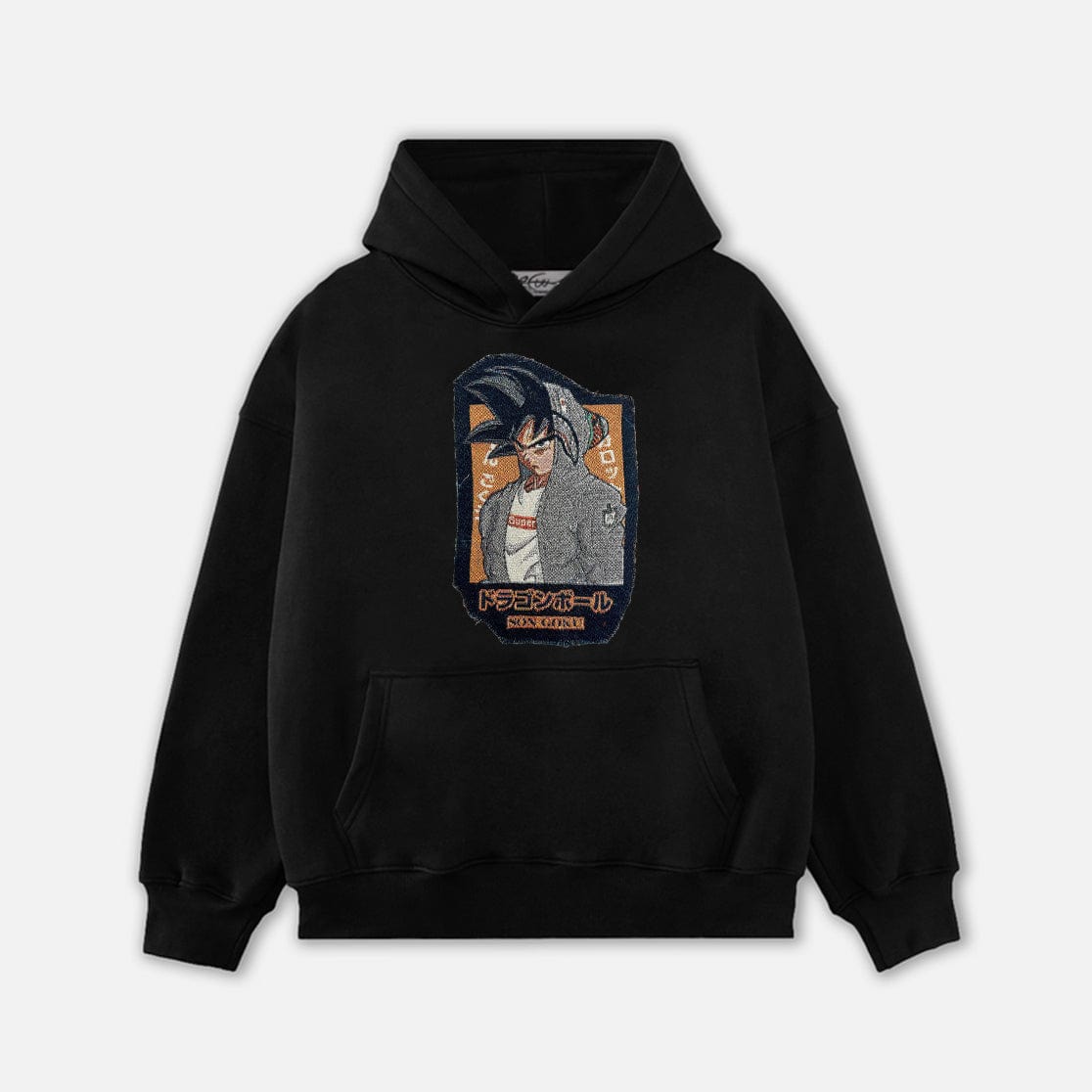 SONGOKU TAPESTRY PATCH HOODIE-9068 - RDMCLOTHINGART