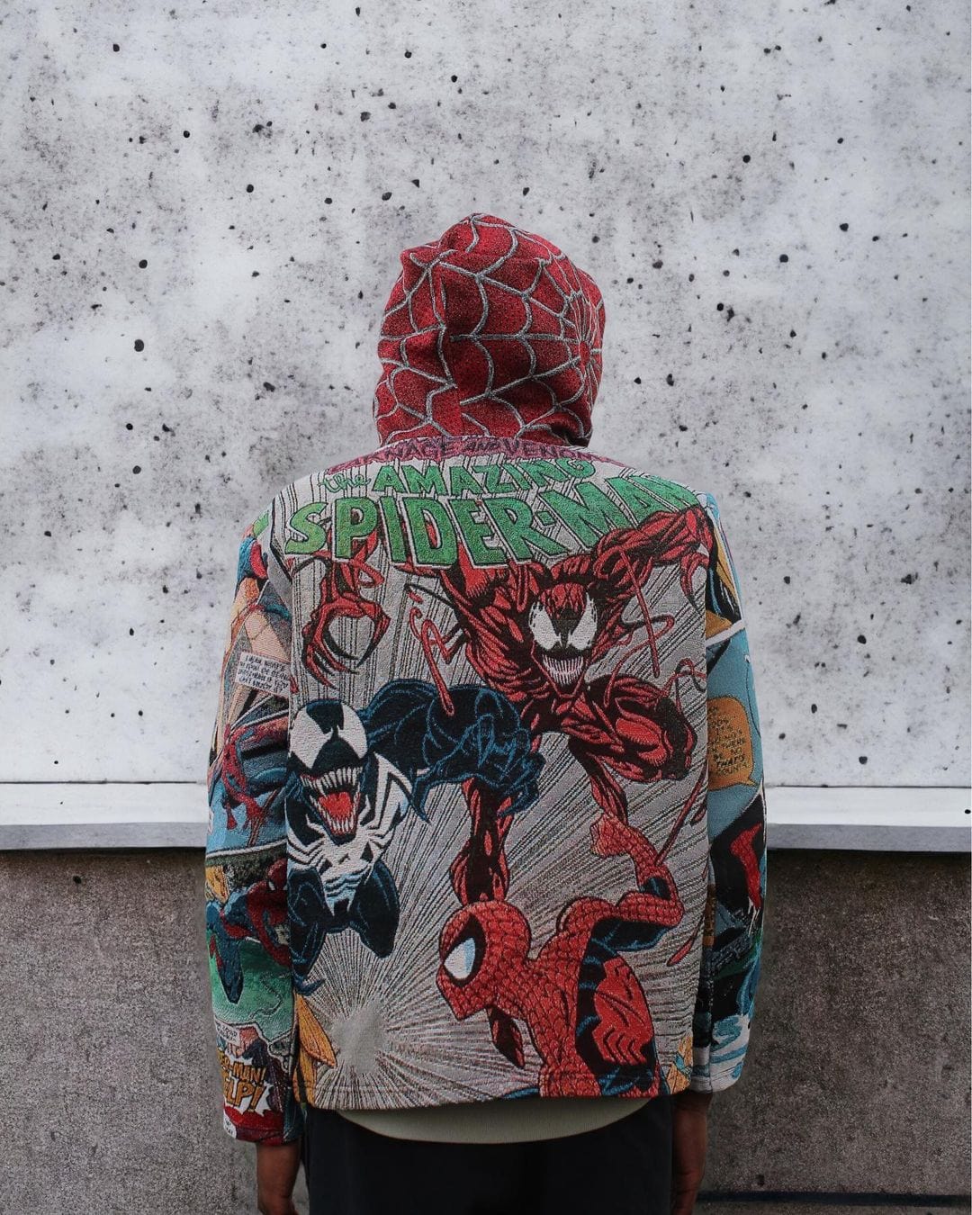 SPIDER TAPESTRY HOODIE - RDMCLOTHINGART