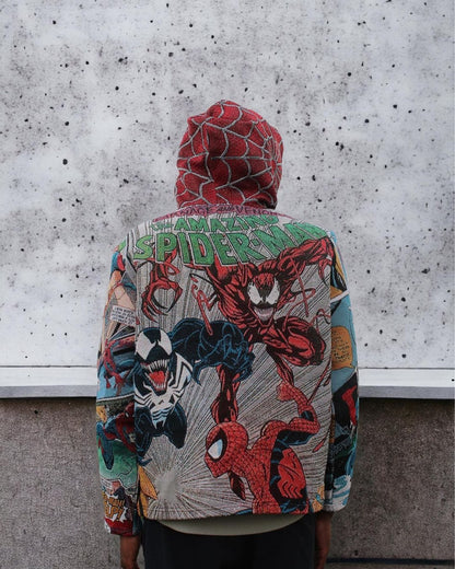 SPIDER TAPESTRY HOODIE - RDMCLOTHINGART