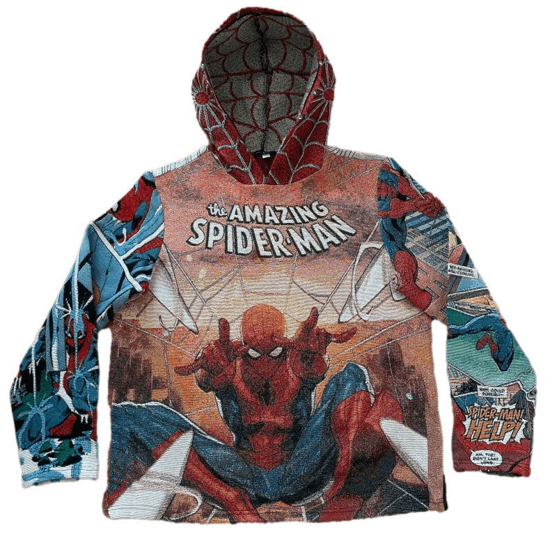 SPIDER TAPESTRY HOODIE - RDMCLOTHINGART