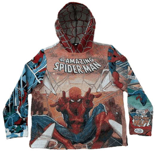 SPIDER TAPESTRY HOODIE - RDMCLOTHINGART