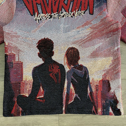SPIDER VERSE TAPESTRY HOODIE - RDMCLOTHINGART