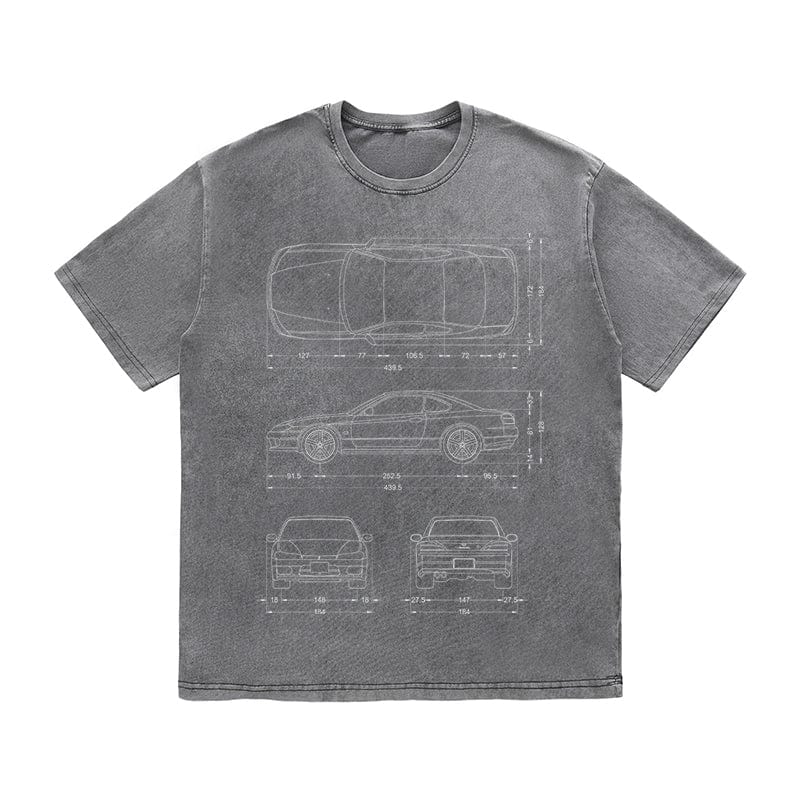 RDMCLOTHINGART tapestry hoodie SPORT CARS HEAVY COTTON TEES-9330
