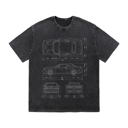RDMCLOTHINGART tapestry hoodie SPORT CARS HEAVY COTTON TEES-9332