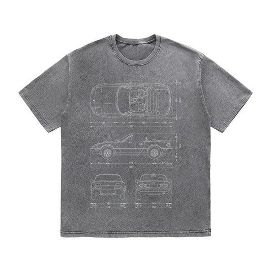 RDMCLOTHINGART tapestry hoodie SPORT CARS HEAVY COTTON TEES-9335