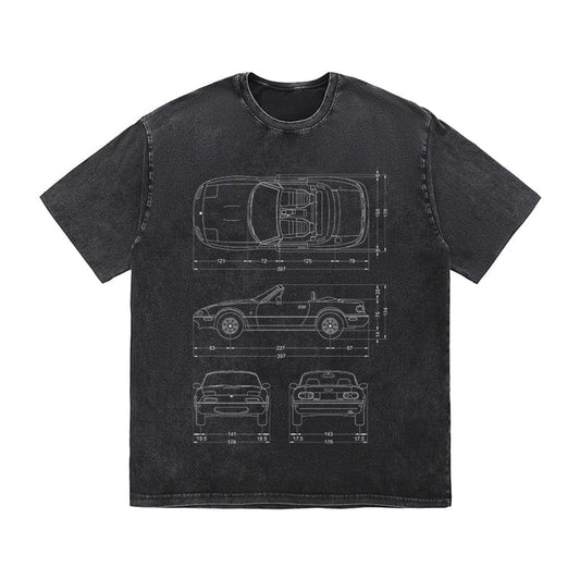 RDMCLOTHINGART tapestry hoodie SPORT CARS HEAVY COTTON TEES-9335