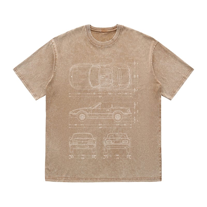 RDMCLOTHINGART tapestry hoodie SPORT CARS HEAVY COTTON TEES-9335