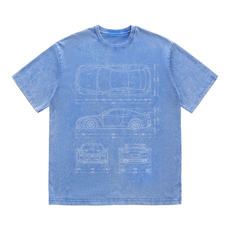 RDMCLOTHINGART tapestry hoodie SPORT CARS HEAVY COTTON TEES-9336