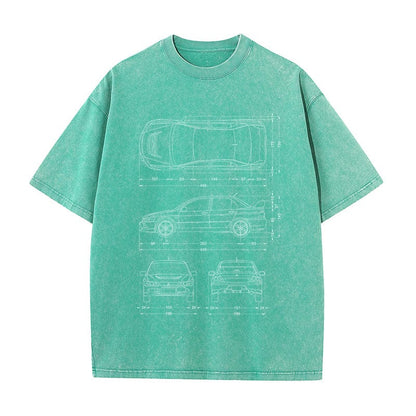 RDMCLOTHINGART tapestry hoodie SPORT CARS HEAVY COTTON TEES-9338