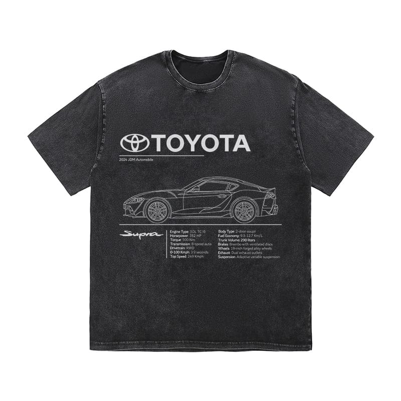 RDMCLOTHINGART tapestry hoodie SPORT CARS HEAVY COTTON TEES-9521