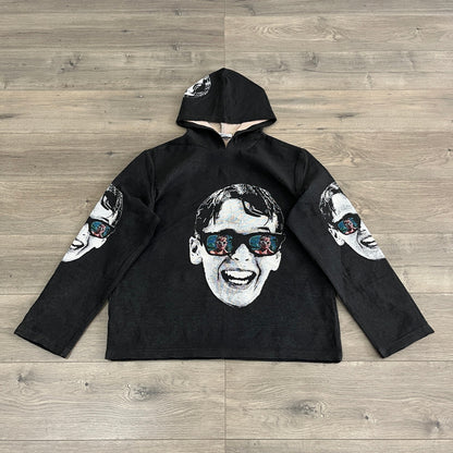 RDMCLOTHINGART tapestry hoodie SQUINT TAPESTRY HOODIE
