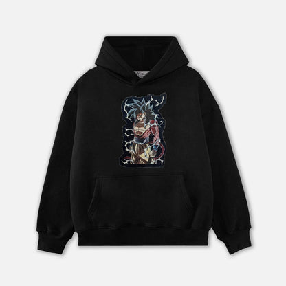 SUPER SAIYAN4 TAPESTRY PATCH HOODIE-9047 - RDMCLOTHINGART