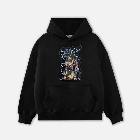 SUPER SAIYAN4 TAPESTRY PATCH HOODIE-9047 - RDMCLOTHINGART