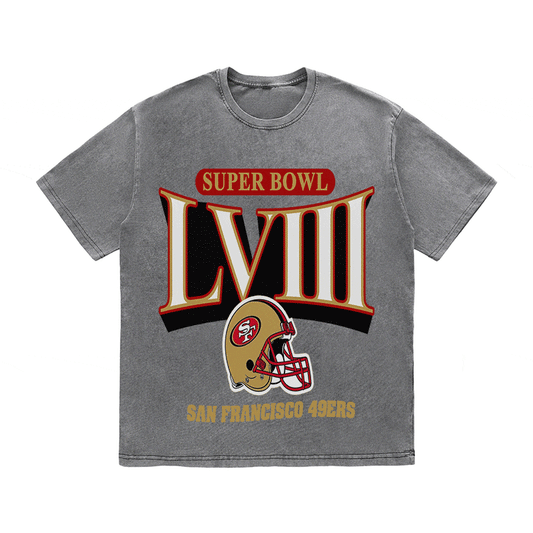 RDMCLOTHINGART tapestry hoodie SUPERBOWL HEAVY WEIGHT COTTON TEE-9202