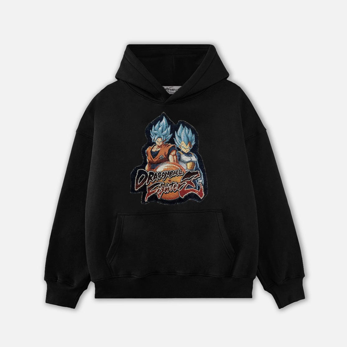 SUPERSAIYAN GOKU&VEGETA TAPESTRY PATCH HOODIE-9088 - RDMCLOTHINGART