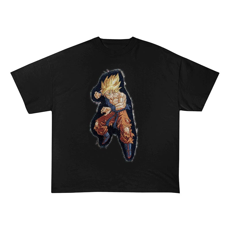 SuperSaiyan HEAVY COTTON TEES-8132 - RDMCLOTHINGART