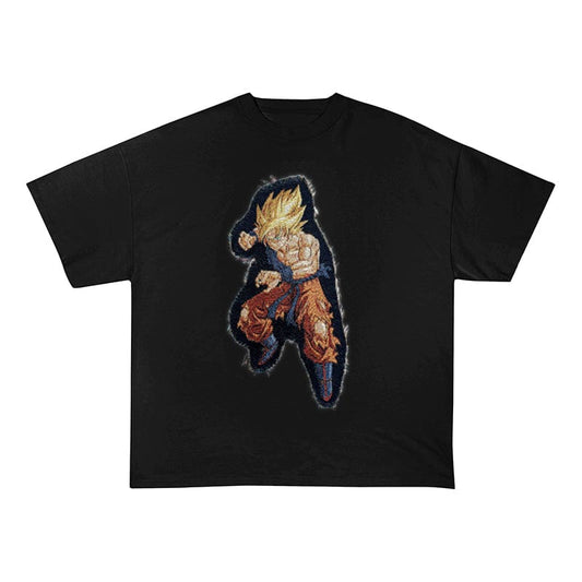 SuperSaiyan HEAVY COTTON TEES-8132 - RDMCLOTHINGART