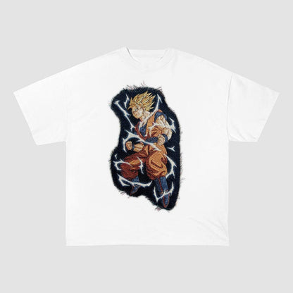 SuperSaiyan HEAVY COTTON TEES-8133 - RDMCLOTHINGART