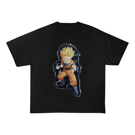 SuperSaiyan HEAVY COTTON TEES-8134 - RDMCLOTHINGART